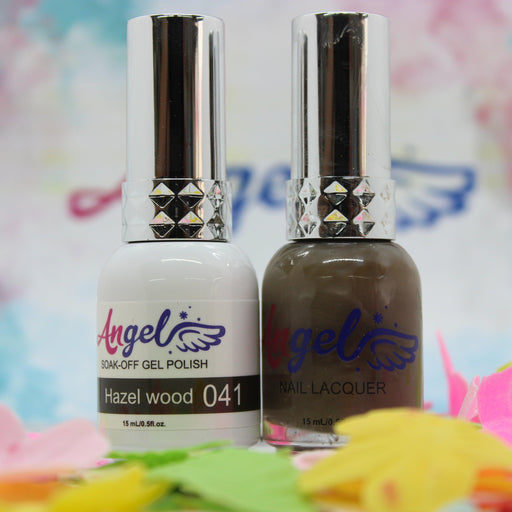 Angel Gel Duo G041 HAZEL WOOD - Angelina Nail Supply NYC