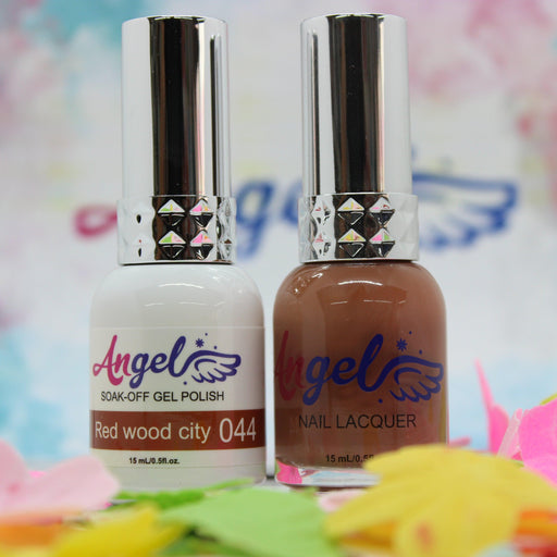 Angel Gel Duo G044 RED WOOD CITY - Angelina Nail Supply NYC