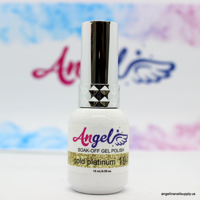 Angel Holo & Platinum 194 gold platinum - Angelina Nail Supply NYC