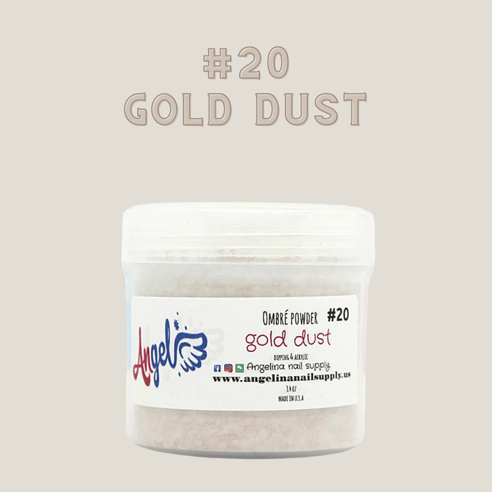 Angel Ombre Powder 20 Gold Dust - Angelina Nail Supply NYC