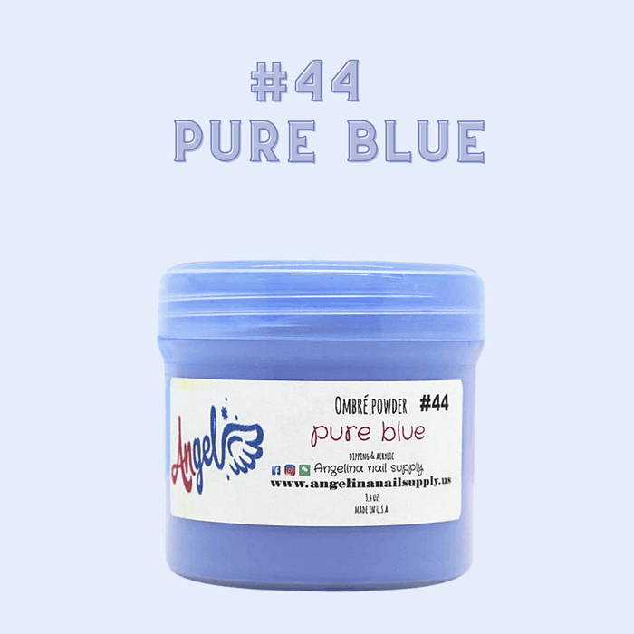 Angel Ombre Powder 44 Pure Blue - Angelina Nail Supply NYC