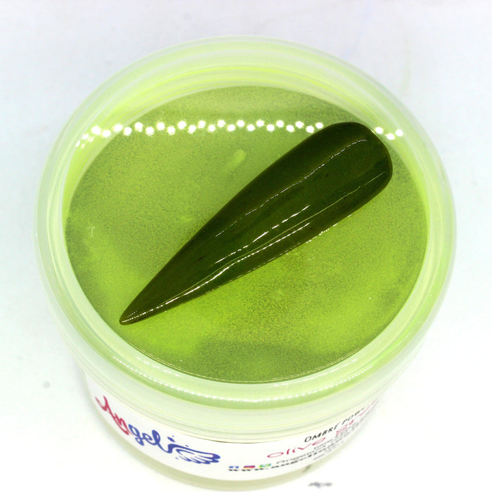 Angel Ombre Powder 61 Olive Green - Angelina Nail Supply NYC