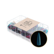 Aprés Box of Tips Natural - Stiletto - Long - Vivid Color - Angelina Nail Supply NYC