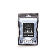 Aprés Refill Bags Natural Coffin Medium (50pcs/pack) - Angelina Nail Supply NYC