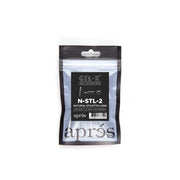 Aprés Refill Bags Natural Stiletto Long (50pcs/pack) - Angelina Nail Supply NYC