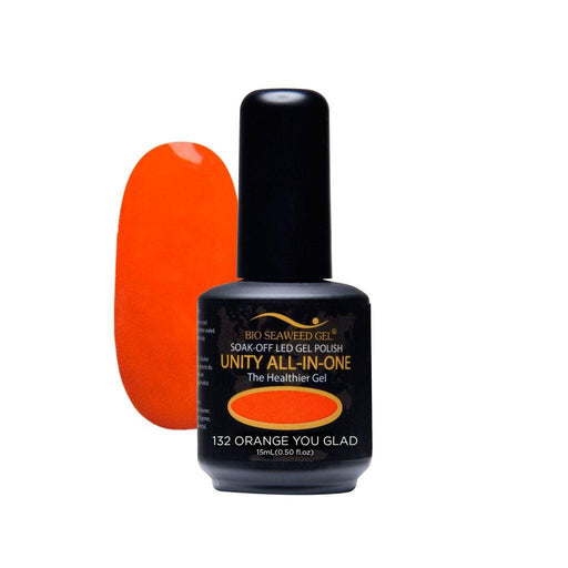 BIO ALL IN ONE 132 ORANGE YOU GLAD - Angelina Nail Supply NYC