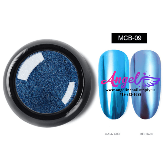 Chrome Mirror Powder Pigment MCB09 - Angelina Nail Supply NYC