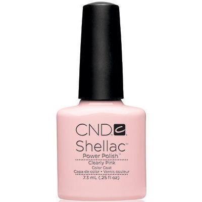 CND Shellac 011 Clearly Pink - Angelina Nail Supply NYC