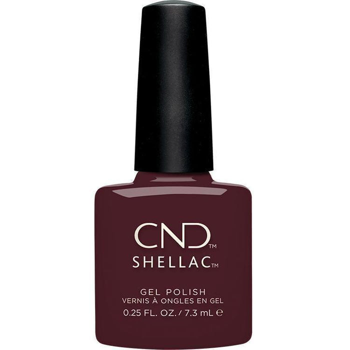 CND Shellac #028 Black Cherry - Angelina Nail Supply NYC