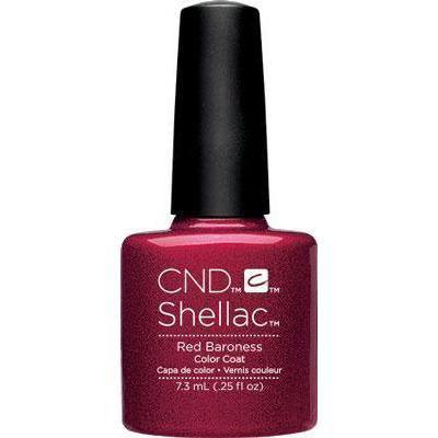 CND Shellac 057 Red Baroness - Angelina Nail Supply NYC