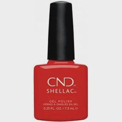 CND Shellac 059 Devil Red - Angelina Nail Supply NYC
