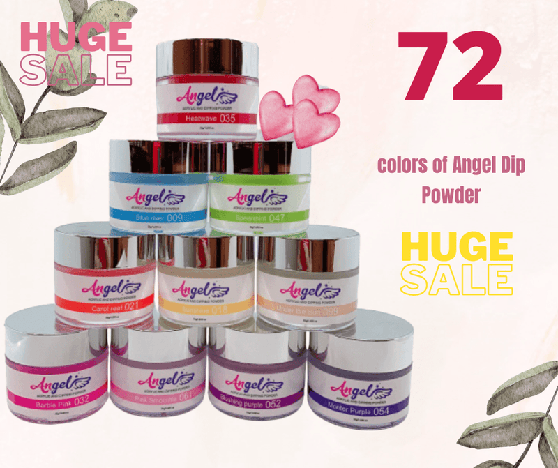 Combo 72 Colors Dip Powder - Angelina Nail Supply NYC