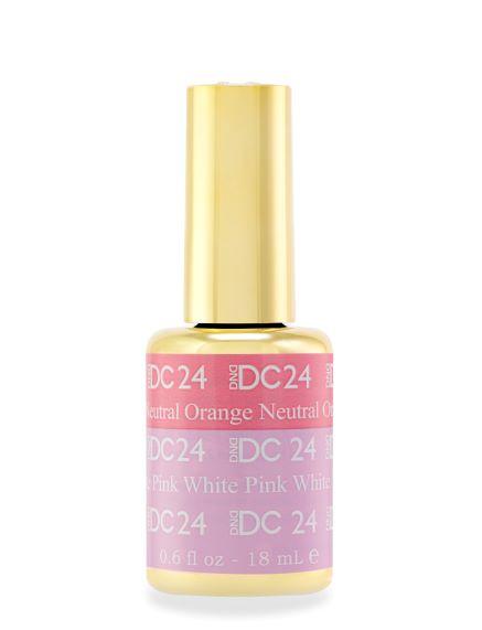 DC Mood Change 24 NEUTRAL ORANGE WHITE PINK - Angelina Nail Supply NYC