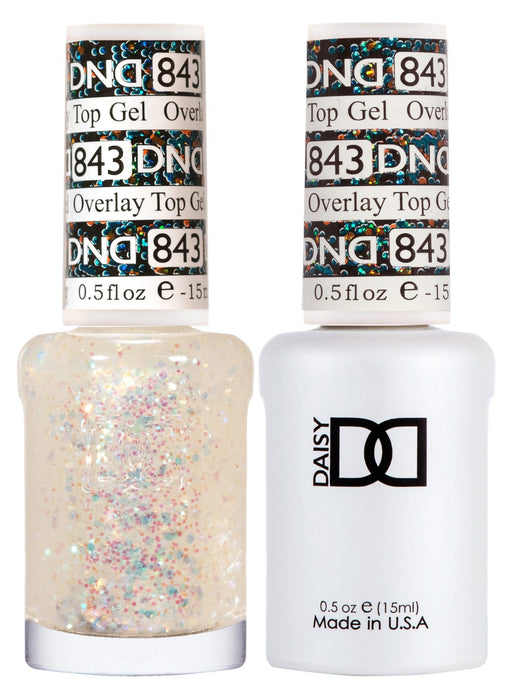 DND 843 Overlay Top Gel Duo - Angelina Nail Supply NYC