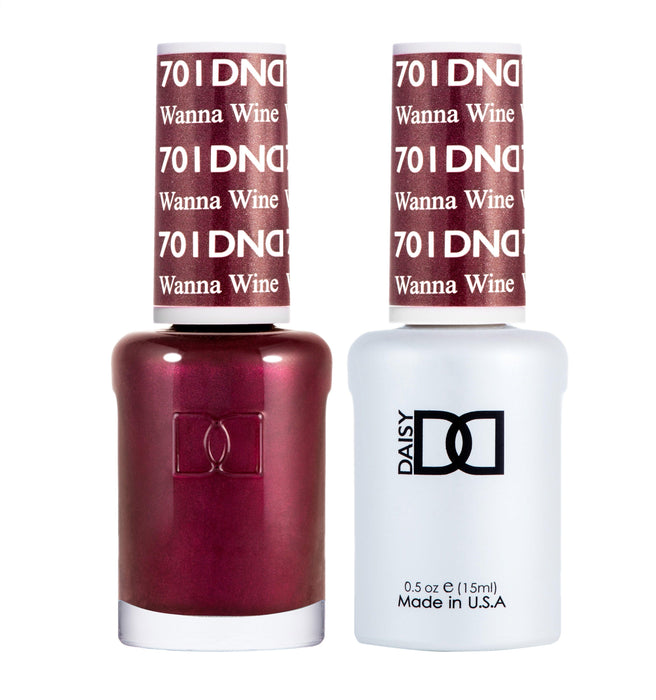 Dnd Gel 701 Wanna Wine - Angelina Nail Supply NYC