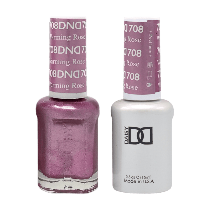 Dnd Gel 708 Warming Rose - Angelina Nail Supply NYC