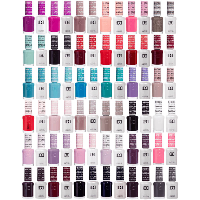 DND1 Collection 1 (Full Set 36 Colors 415 - 455) - Angelina Nail Supply NYC