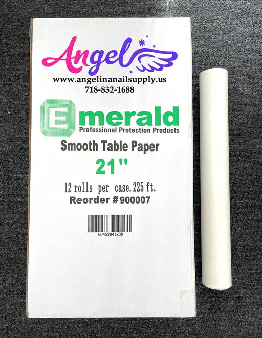 Emerald Table Paper (box/12 rolls) - Angelina Nail Supply NYC