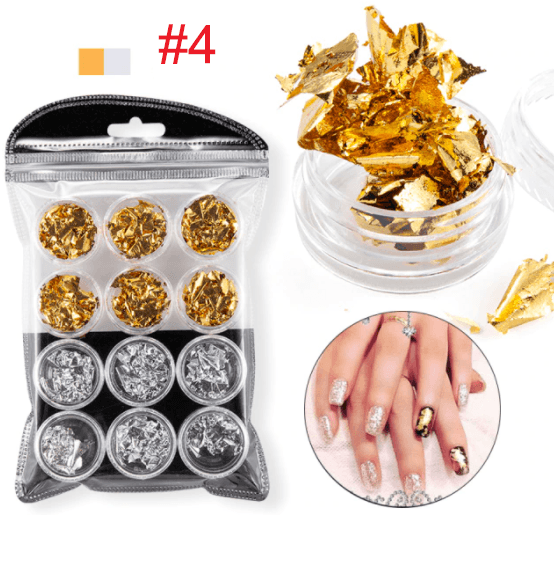 Foil Flake Dust - Angelina Nail Supply NYC