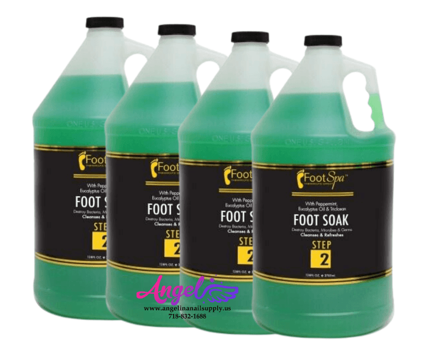 Foot Spa Mint Foot Soak (box/4gal) - Angelina Nail Supply NYC