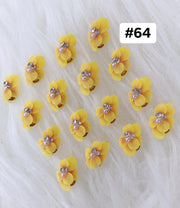 Handmade Nail 3D Flower (#061 - #070) - Angelina Nail Supply NYC