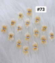 Handmade Nail 3D Flower (#071 - #080) - Angelina Nail Supply NYC