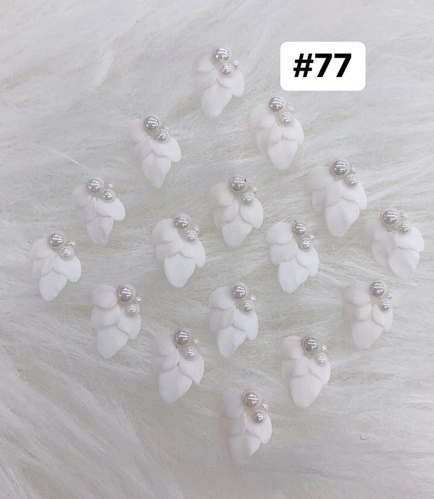 Handmade Nail 3D Flower (#071 - #080) - Angelina Nail Supply NYC