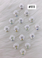 Handmade Nail 3D Flower (#111 - #120) - Angelina Nail Supply NYC