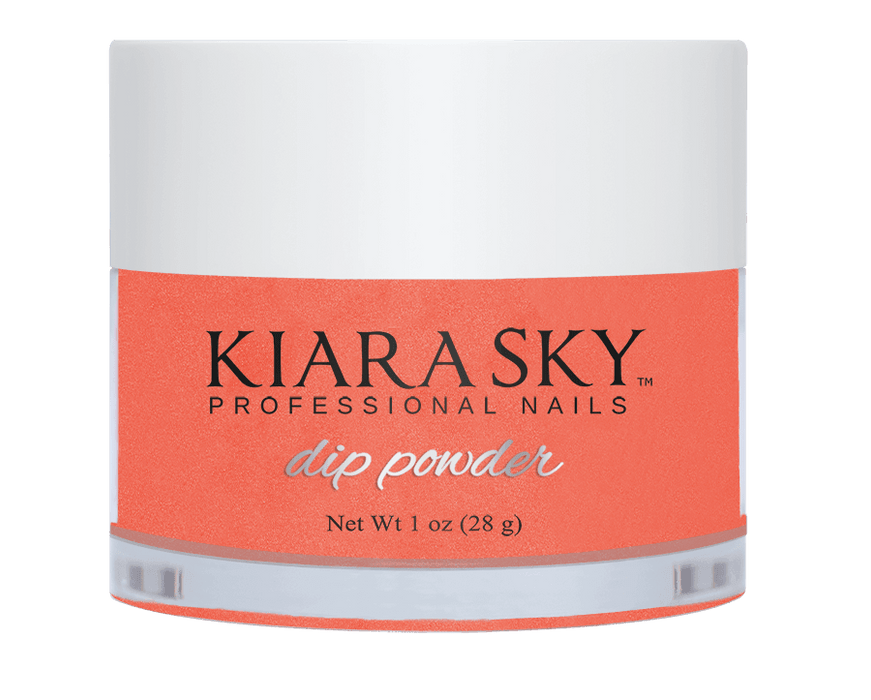 KIARA SKY DIP POWDER D419 COCOA CORAL - Angelina Nail Supply NYC