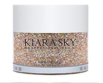 KIARA SKY DIP POWDER D433 STRIKE GOLD - Angelina Nail Supply NYC