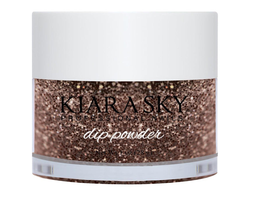 KIARA SKY DIP POWDER D467 CHOCOLATE GLAZE - Angelina Nail Supply NYC