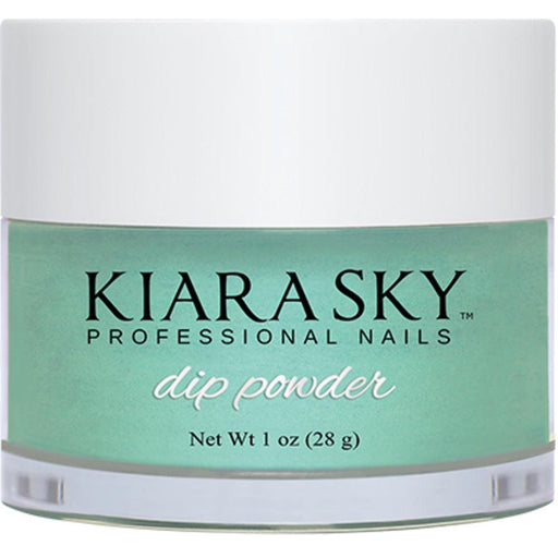 KIARA SKY DIP POWDER D493 THE REAL TEAL - Angelina Nail Supply NYC