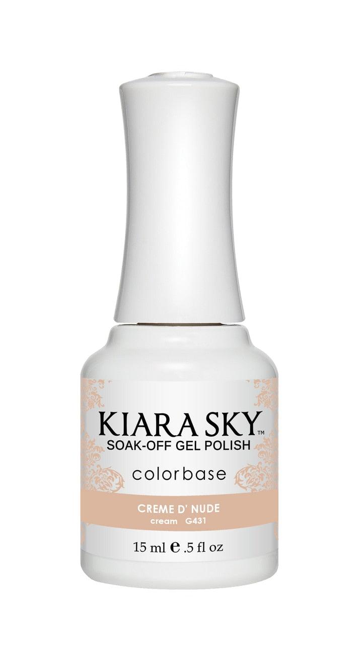 Kiara Sky Gel Color 431 Creme D' Nude - Angelina Nail Supply NYC