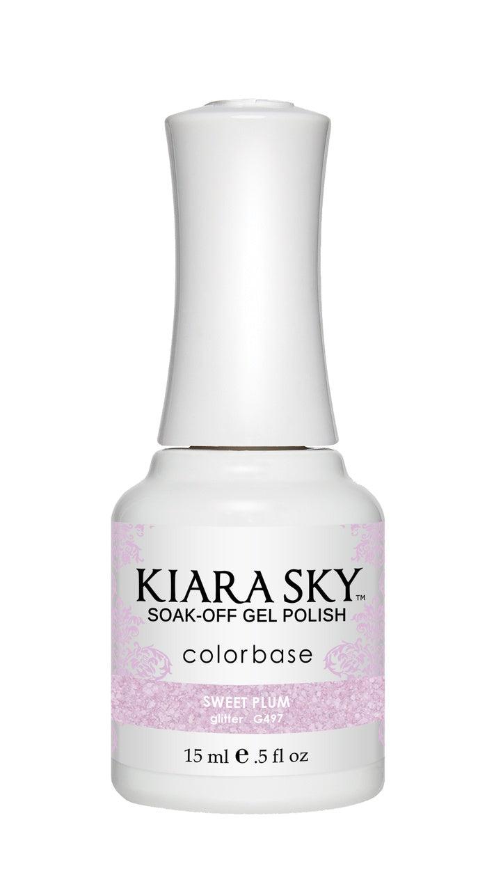 Kiara Sky Gel Color 497 Sweet Plum - Angelina Nail Supply NYC