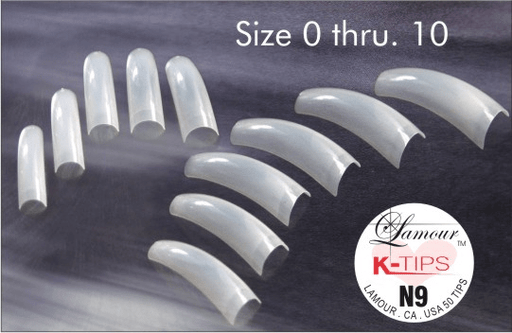 Lamour K Tip Natural - Angelina Nail Supply NYC