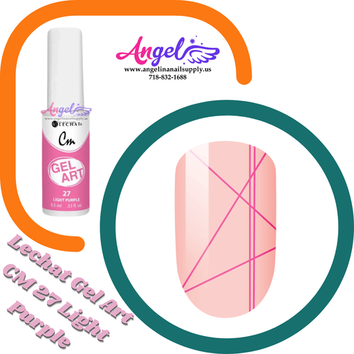 Lechat Gel Art CM 27 Light Purple - Angelina Nail Supply NYC