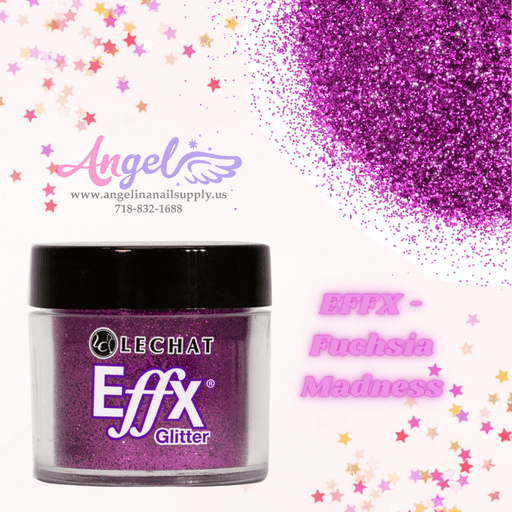 Lechat Glitter EFFX-05 Fuchsia Madness - Angelina Nail Supply NYC