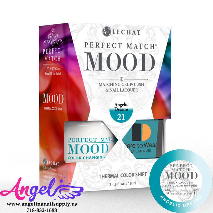 Lechat Mood Gel Duo 21 Angelic Dreams - Angelina Nail Supply NYC