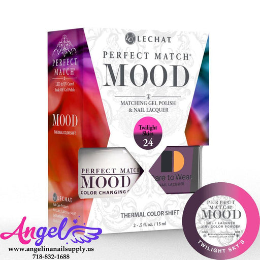 Lechat Mood Gel Duo 24 Twilight Skies - Angelina Nail Supply NYC