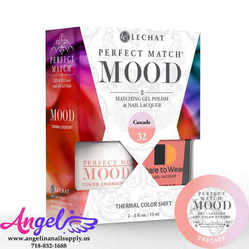 Lechat Mood Gel Duo 32 Cascade - Angelina Nail Supply NYC