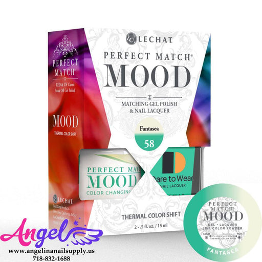 Lechat Mood Gel Duo 58 Fantasea - Angelina Nail Supply NYC