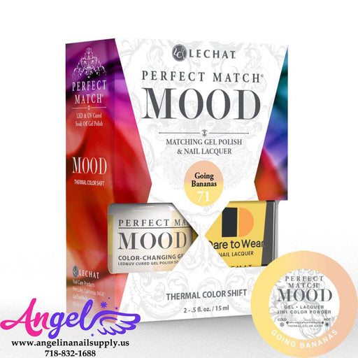 Lechat Mood Gel Duo 71 Going Banannas - Angelina Nail Supply NYC