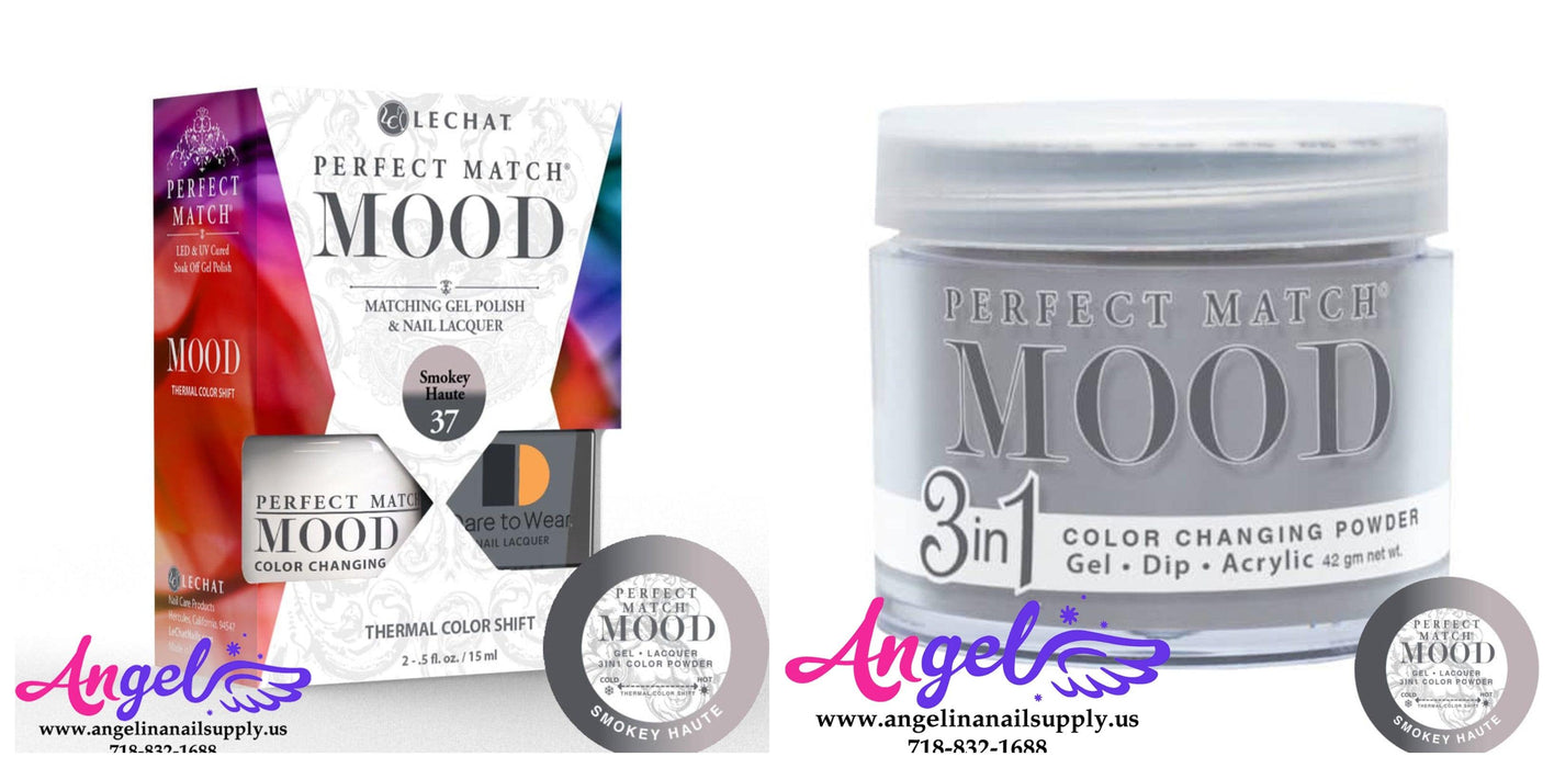 Lechat Perfect Match Mood 3in1 Combo 37 Smokey Haute - Angelina Nail Supply NYC