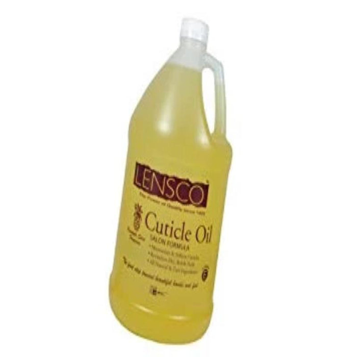 Lensco Cuticle Oil Pineapple (box / 4 gallons ) - Angelina Nail Supply NYC