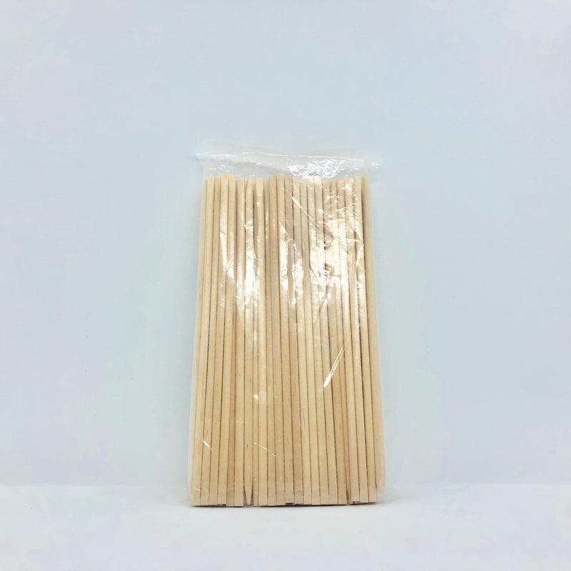 Long Orange Wood stick - Angelina Nail Supply NYC