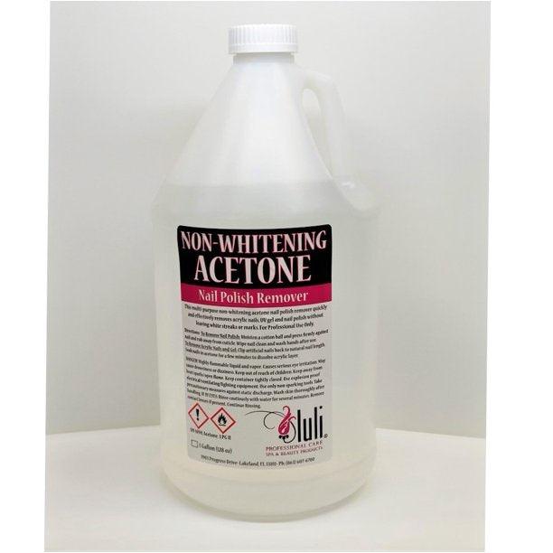 Luli Non Whitening Acetone (Gallon) - Angelina Nail Supply NYC