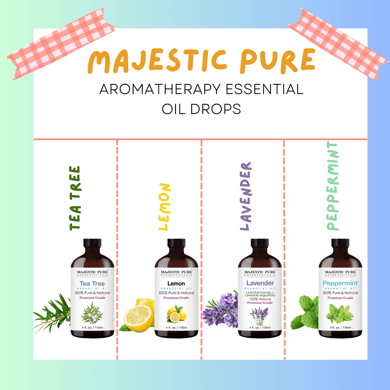 Majestic Pure Aromatherapy Essential Oil Drops - Angelina Nail Supply NYC