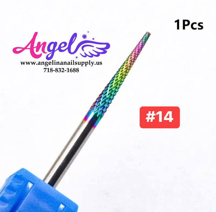 Nail Drill Bit - Metal Multi-Purpose Bit - 3/32 - Angelina Nail Supply NYC