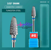 Nail Drill Bit - Metal Multi-Purpose Bit - 3/32 - Angelina Nail Supply NYC