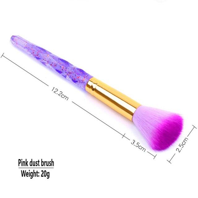 Nail Duster Ombre Cleaning Brush - Angelina Nail Supply NYC